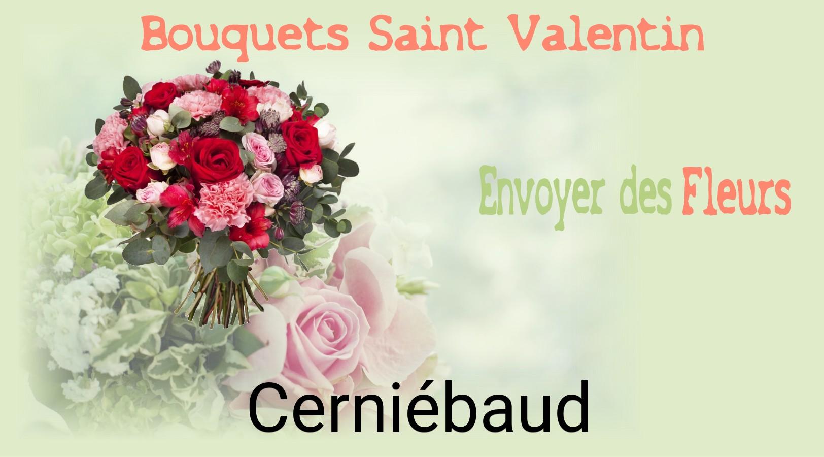 Roses de Saint-Valentin livrées à Cerniébaud